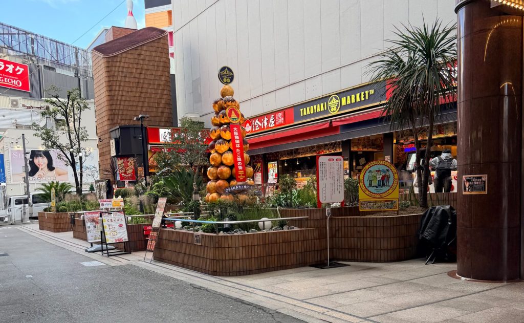 ベス・カンパニー様　たこ焼マーケット 屋外看板施工